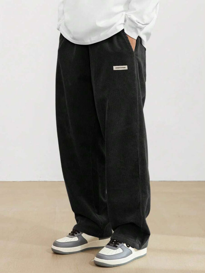 Heren Wijde Broek - Baggy Broek met Volledige Lengte