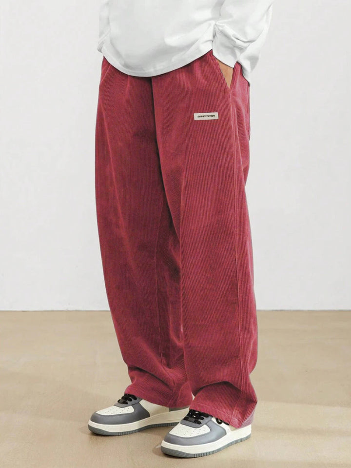 Heren Wijde Broek - Baggy Broek met Volledige Lengte