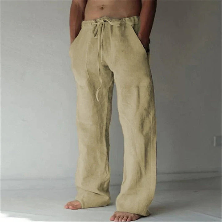 Heren Wijde Broek - Taille met Trekkoord