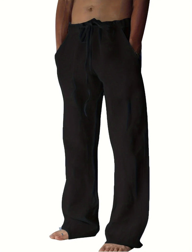 Heren Wijde Broek - Taille met Trekkoord