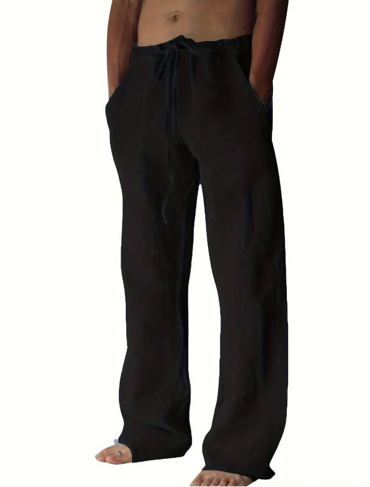 Heren Wijde Broek - Taille met Trekkoord