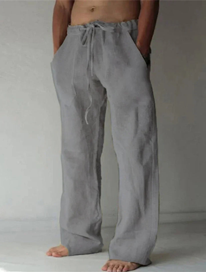 Heren Wijde Broek - Taille met Trekkoord