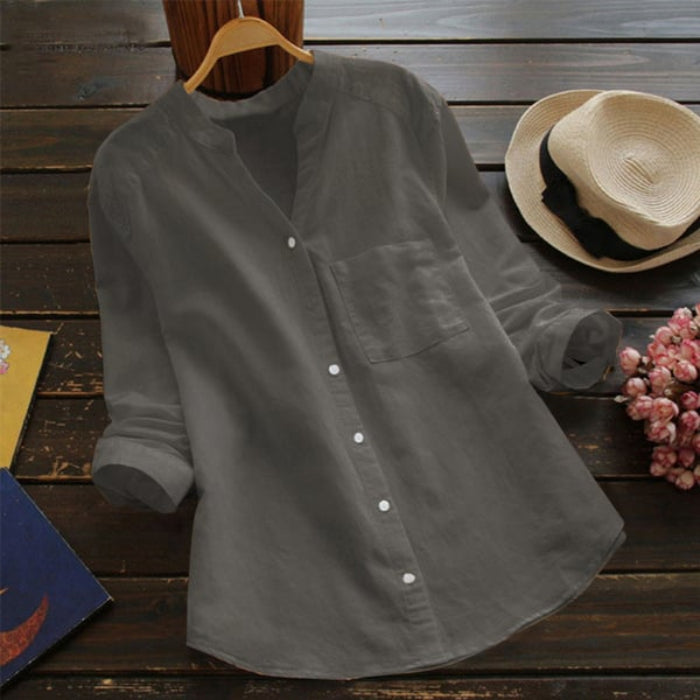 Klassieke Blouse met Ruime Pasvorm