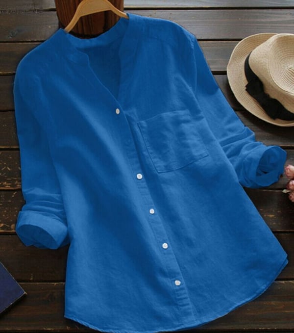 Klassieke Blouse met Ruime Pasvorm