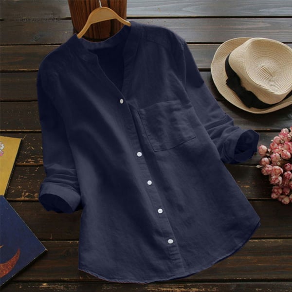 Klassieke Blouse met Ruime Pasvorm