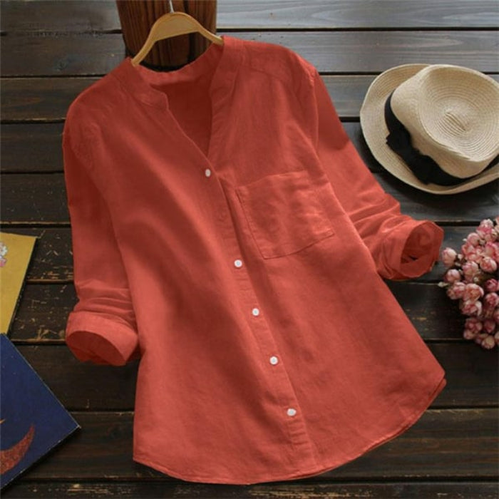 Klassieke Blouse met Ruime Pasvorm