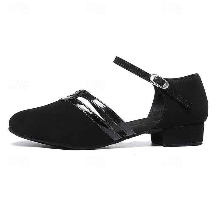 Sandalen met bandjes en lage hak