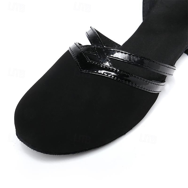 Sandalen met bandjes en lage hak