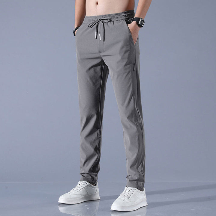 Stijlvolle Heren Pantalon - Trekkoord en Elastische tailleband
