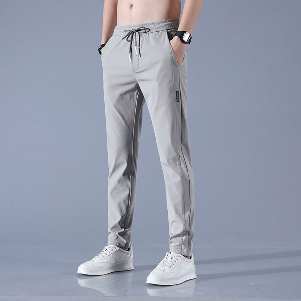 Stijlvolle Heren Pantalon - Trekkoord en Elastische tailleband