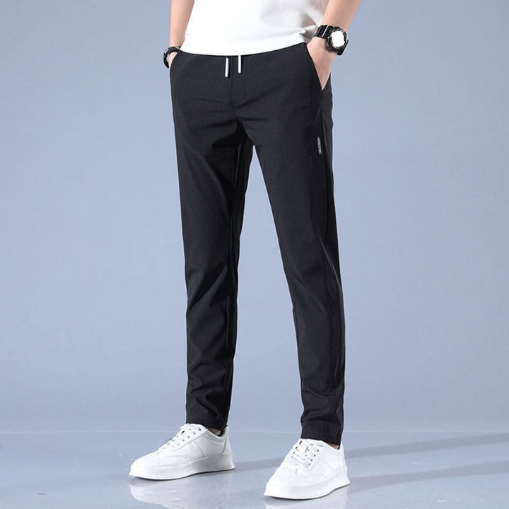 Stijlvolle Heren Pantalon - Trekkoord en Elastische tailleband