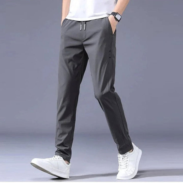 Stijlvolle Heren Pantalon - Trekkoord en Elastische tailleband