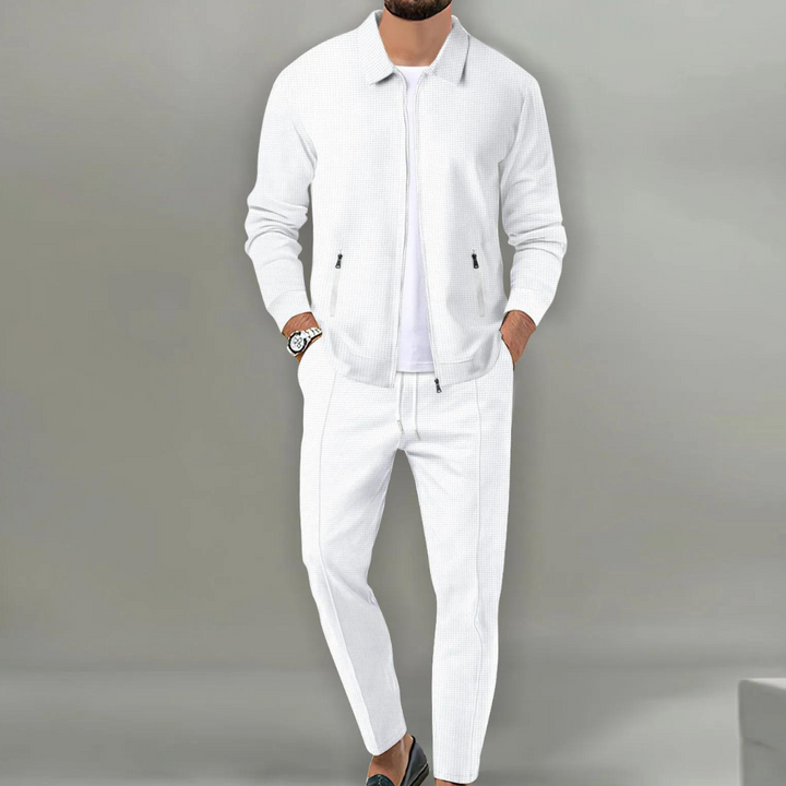 Heren Tweedelige Set - Jack met Rits en Broek