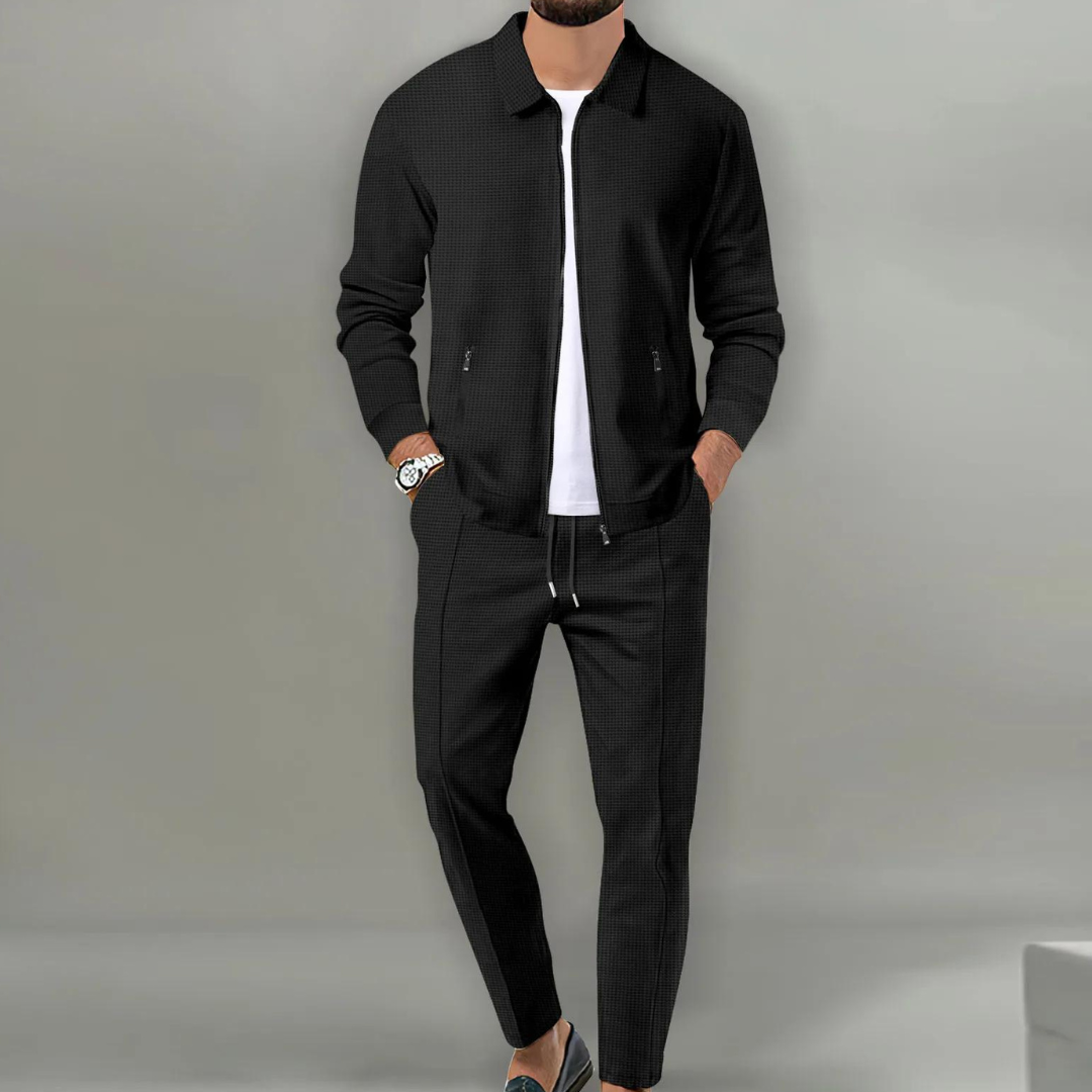 Heren Tweedelige Set - Jack met Rits en Broek