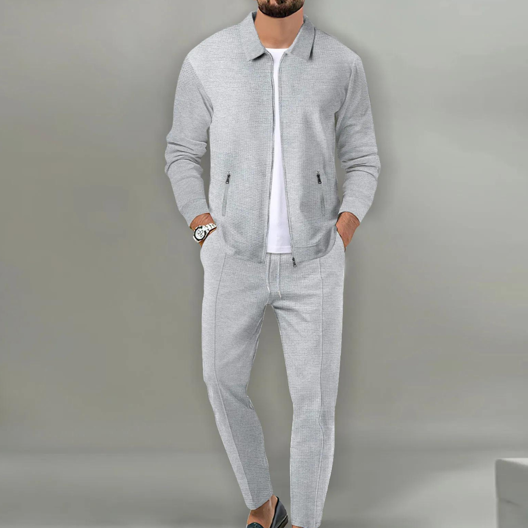 Heren Tweedelige Set - Jack met Rits en Broek