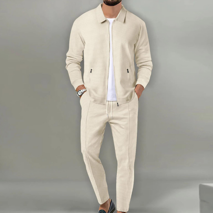Heren Tweedelige Set - Jack met Rits en Broek