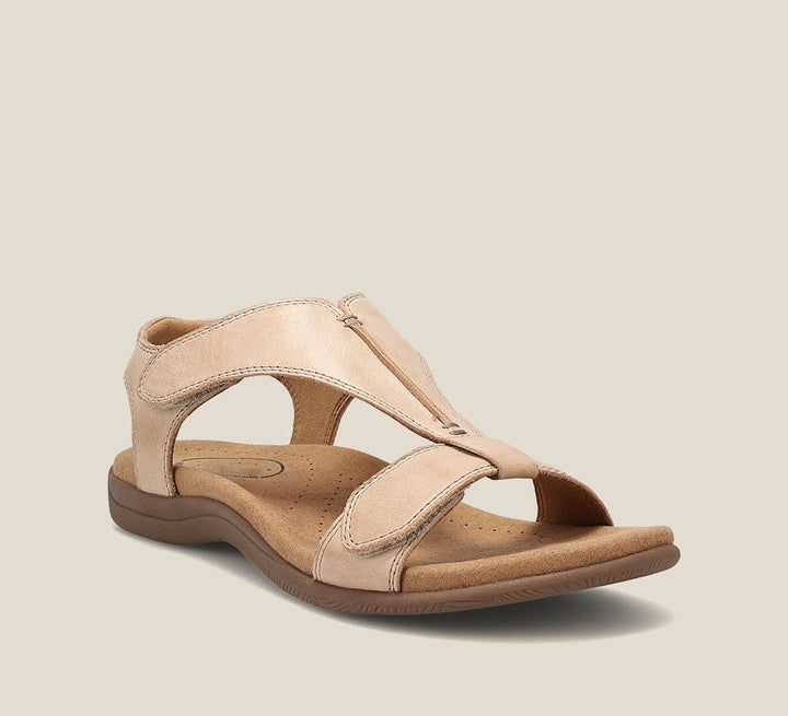 Zomerse Sandalen met T-band en Verstelbare Sluiting