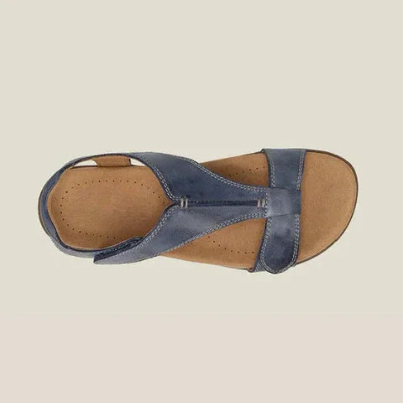Zomerse Sandalen met T-band en Verstelbare Sluiting