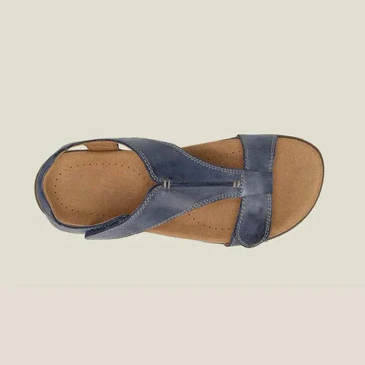 Zomerse Sandalen met T-band en Verstelbare Sluiting
