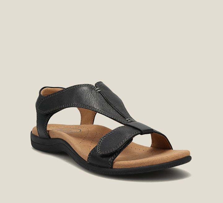 Zomerse Sandalen met T-band en Verstelbare Sluiting