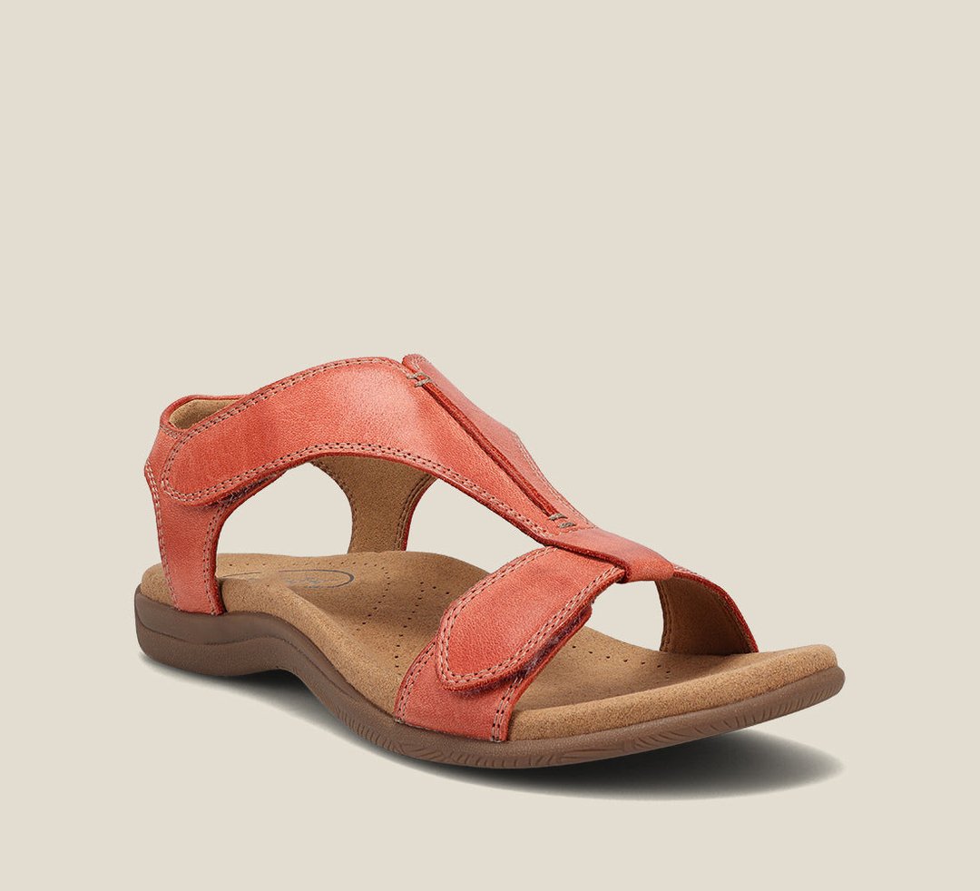 Zomerse Sandalen met T-band en Verstelbare Sluiting