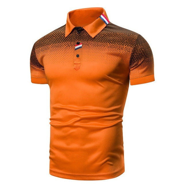 Heren Poloshirt - Jersey met Korte Mouwen